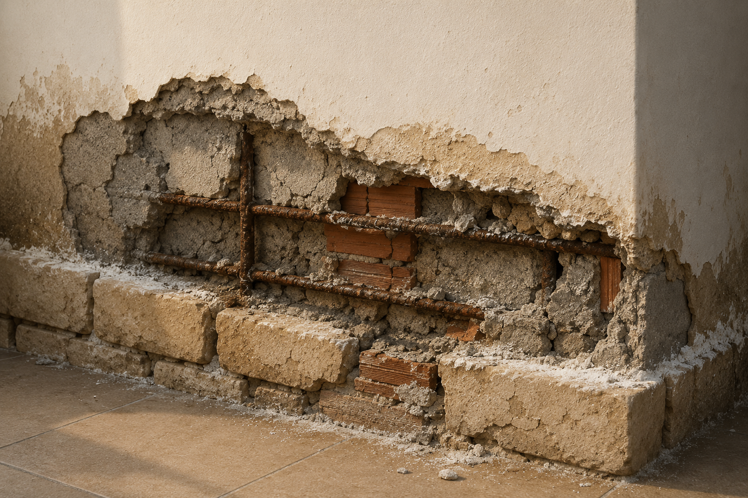 Por qué la pintura antihumedad no soluciona el problema.